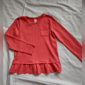 Oshkosh long sleeve girls shirt size 14